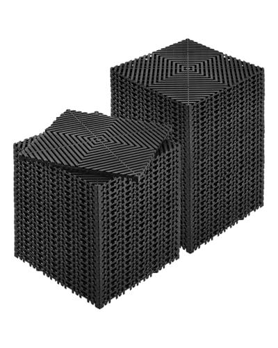 VEVOR Tappetino Drenante ad Incastro - 50 Pezzi per Garage e Esterni