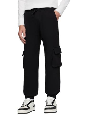 Pantaloni Tuta Cargo Bambino TERRANOVA - Nero