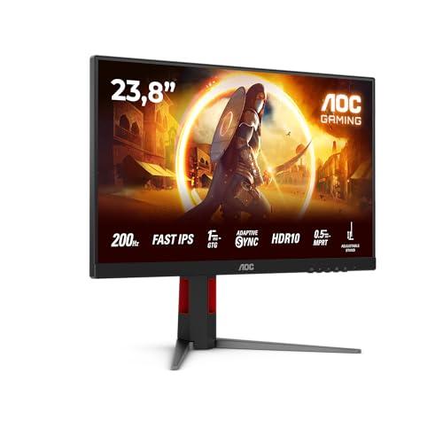 AOC Gaming 24G4HA - Monitor Gaming Full HD 24 pollici, 200Hz, 1ms