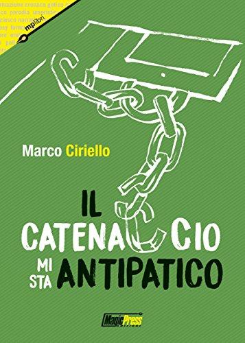 Il catenaccio mi sta antipatico
