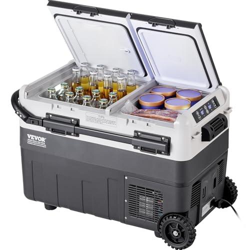 VEVOR Frigorifero Portatile per Auto 50L a Doppia Zona -20~20℃