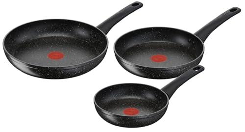 Lagostina Cucina Facile, Set 3 Padelle Antiaderenti (20-24-28 cm)