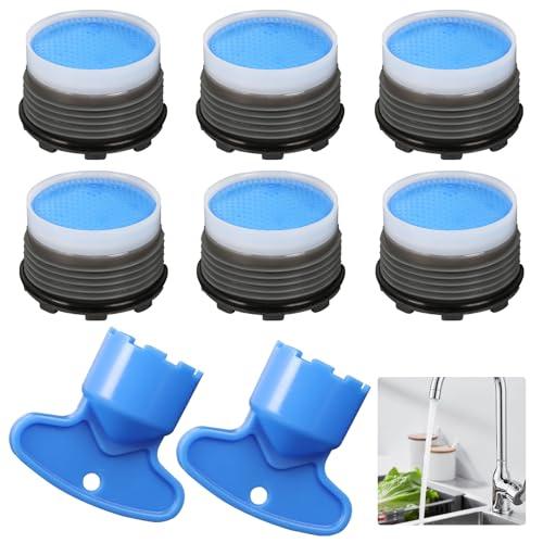 Kit 6 Aeratori Rubinetto M18.5 con 2 Chiavi: Risparmio e Durata per la Tua Rubinetteria