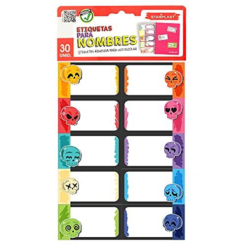 Starplast - Etichette Adesive Scuola - Design 4 (Confezione da 30)