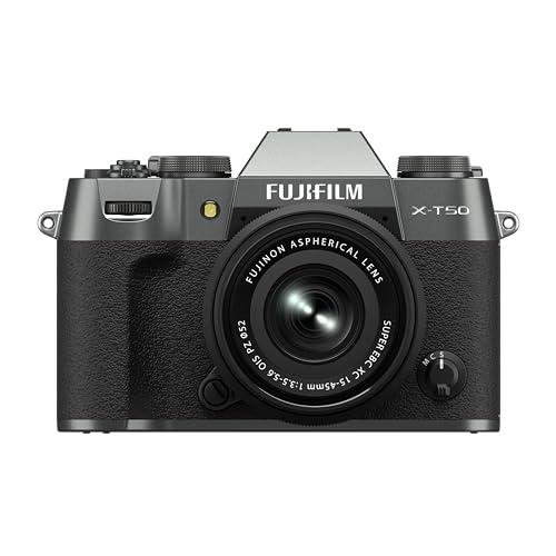 Fujifilm X-T50 Fotocamera Digitale Mirrorless KIT XC15-45mm Antracite