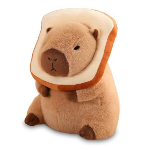 Zaloife Peluche Capybara con Pane - 25cm