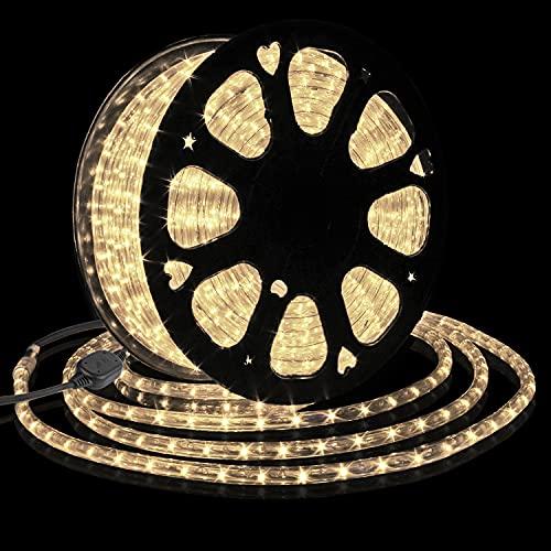 Striscia LED Tubo Luminoso IP65 Bianco Caldo 50 Metri
