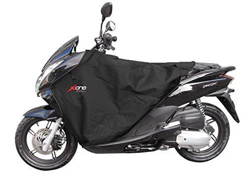 Coprigambe Universale Felpato Impermeabile per Scooter e Moto con Pettorina Integrata XONE ACCESSORI S.R.L.