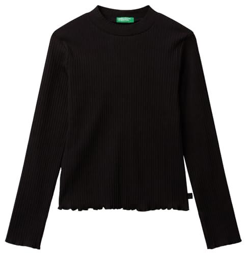 T-Shirt a Manica Lunga United Colors of Benetton con Collo Alto