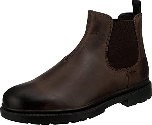 Geox U Andalo A, Stivaletti Uomo, Marrone (Coffee), 42 EU