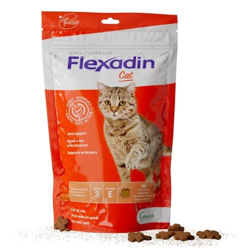 Flexadin Cat - Mangime complementare per gatti per il supporto del metabolismo articolare - 60 Tavolette - 90gr