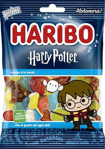 Haribo Harry Potter, Caramelle Gommose Edizione Limitata, Gusto Frutta, Ideale Come Regalo - 160gr