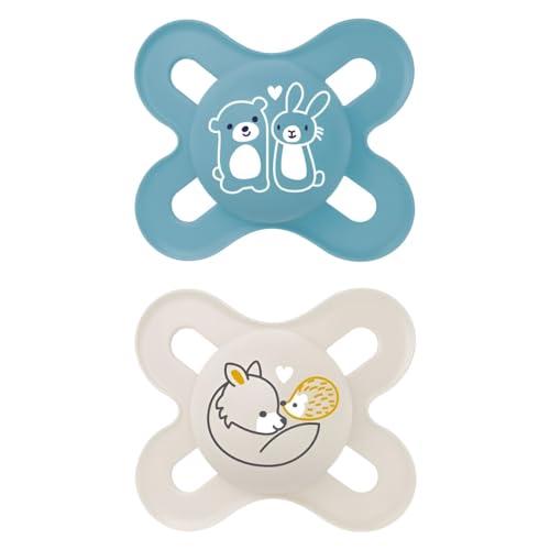 MAM Original Start Ciuccio per Neonato 0-2 Mesi - Confezione da 2