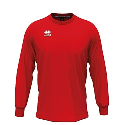 Errea Madison Felpa Sportiva Unisex Rosso