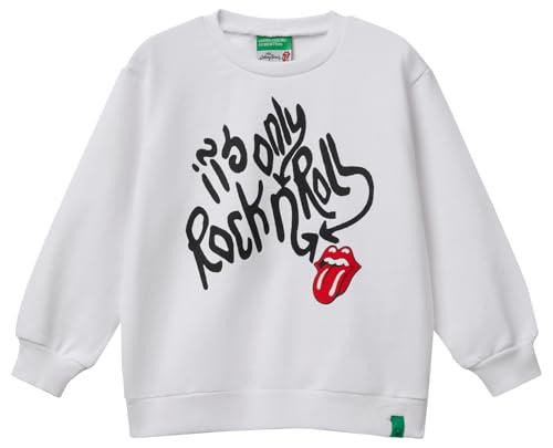 United Colors of Benetton Maglia Girocollo Manica Lunga con Stampa Multicolore