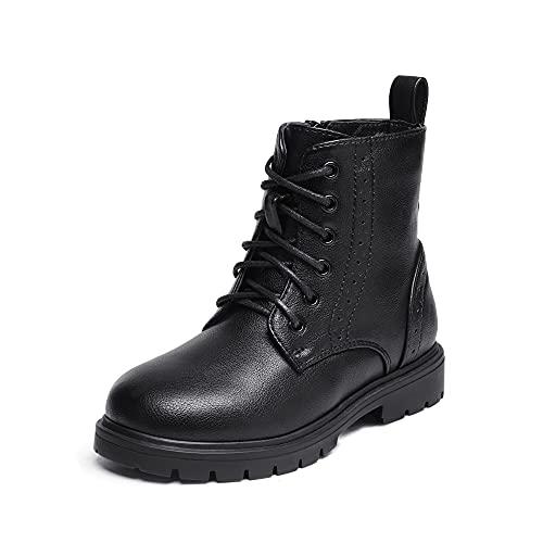 DREAM PAIRS Stivaletti Stringati Bambina Neri