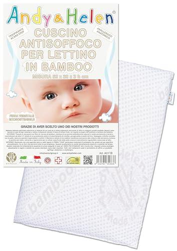 Andy & Helen Cuscino Lettino Bambino Antisoffoco in Bamboo