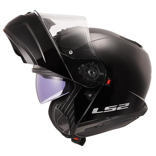 LS2 Strobe II Casco Moto Modulare Nero Opaco