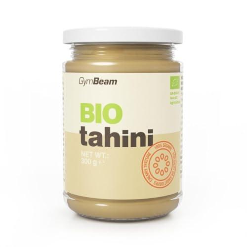 GymBeam Crema Tahini BIO - Crema di Semi di Sesamo, Fonte di Grassi e Fibre di Alta Qualità, Basso Contenuto di Carboidrati, Priva di Additivi, Adatta per alle Diete Low-Carb (300 g (1er pack))