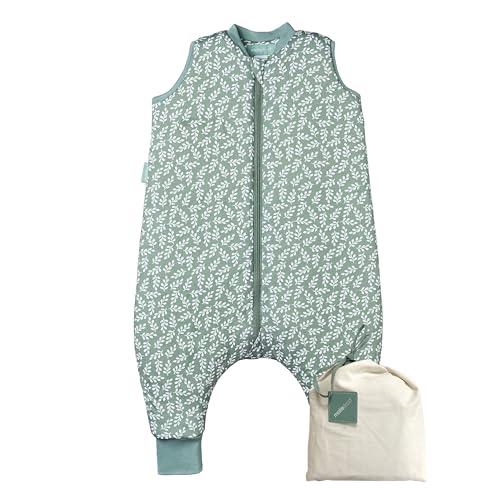 molis&co - Sacco Nanna con piedini Invernale Green Garden (3 anni)