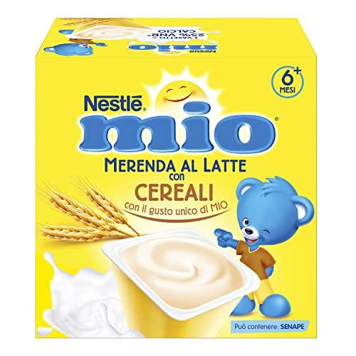 Nestlé Mio Merenda al Latte Cereali 4 Vasetti da 100 g
