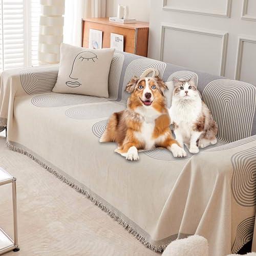 Chenille Sofa Cover - Double Sided