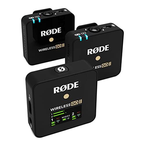 RØDE Wireless GO II Sistema Microfonico Digitale Wireless a Doppio Canale