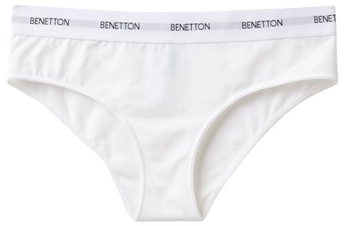 United Colors of Benetton Slip 3OP81S00T Intimo Donna - Bianco Ottico