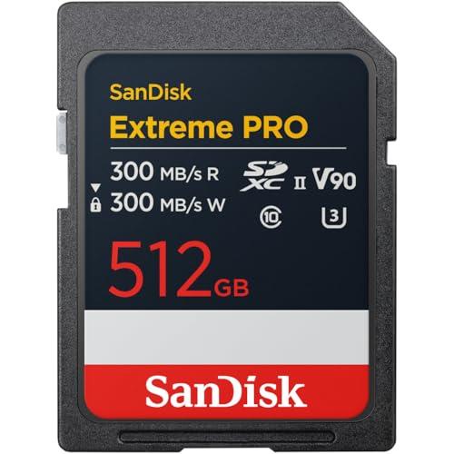 SanDisk Extreme PRO 512GB Scheda SDXC UHS-II