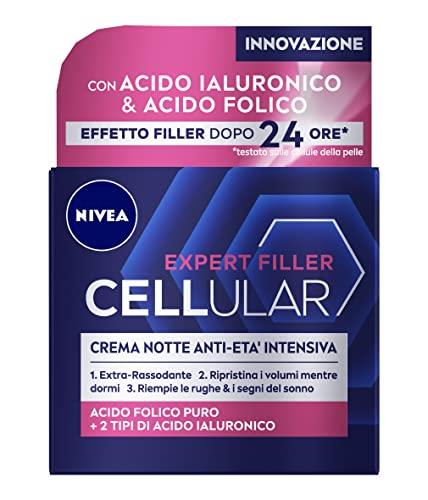 NIVEA CELLULAR EXPERT FILLER Crema Notte Anti-Età Intensiva