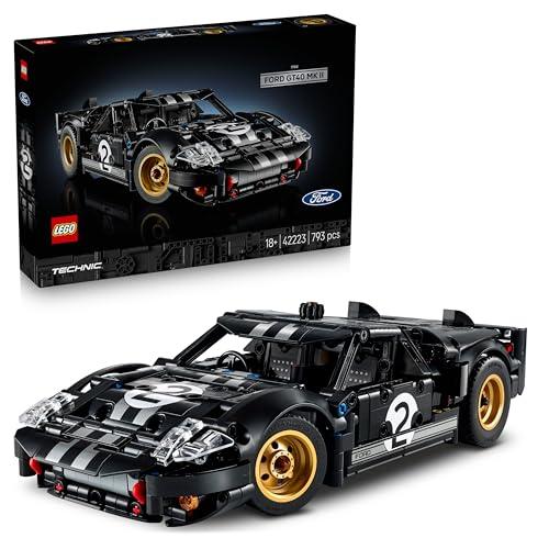 LEGO Technic Auto da Corsa Ford GT40 MKII 1966 - Kit di Modellismo da Collezione per Adulti