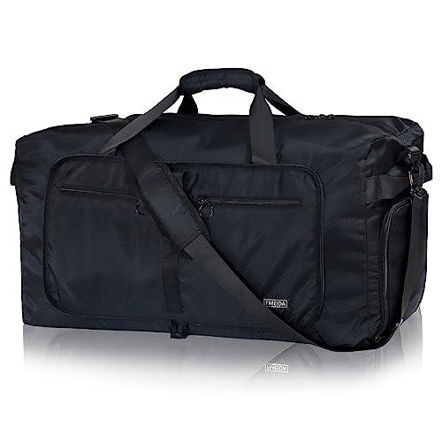 Fmeida 65L Borsone da Viaggio Unisex Adulto Nero