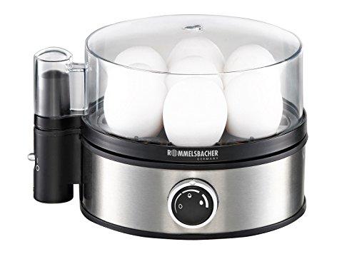 Rommelsbacher ER400 Bollitore per Uova in Acciaio Inox