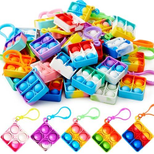 JOYIN Portachiavi Pop Mini Fidget Toys - Set da 30 Pezzi