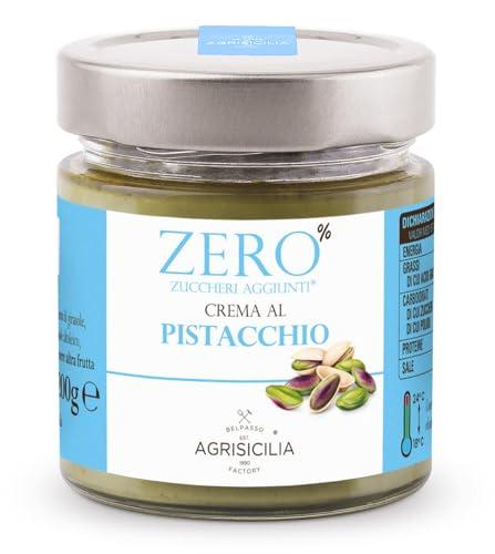 Agrisicilia Crema Spalmabile al Pistacchio Zero Zuccheri Aggiunti 200g