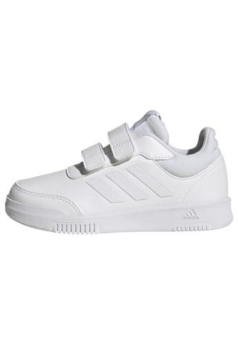 adidas Tensaur Hook and Loop Shoes, Sneakers Unisex - Bambini e ragazzi, White Cloud White Grey One, 34 EU