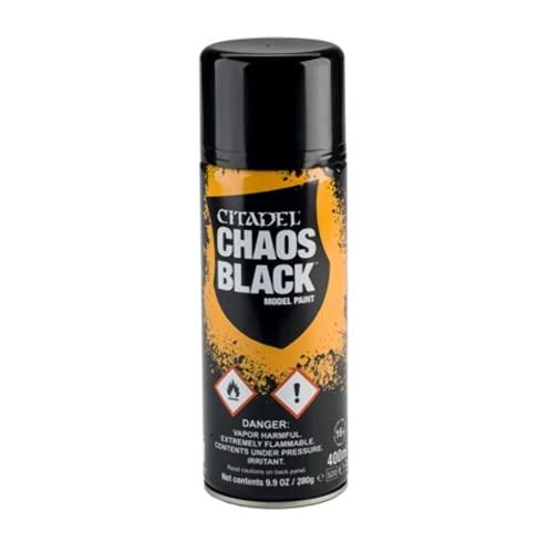 Games Workshop Citadel Colour - Chaos Black Primer/Undercoat Spray