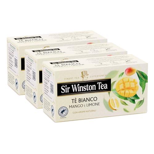 Sir Winston Tea - Tè Bianco Mango e Limone - 60 Filtri