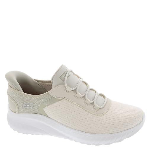 Skechers Bobs Squad Chaos, Caos Donna, Maglia Bianca Sporca, 38 EU
