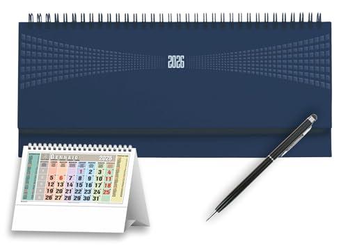 Planning da tavolo agenda 2022 settimanale spiralato 30x15 cm