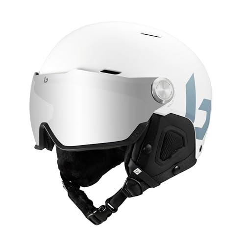 Bolle Might Visor Casco da Sci Unisex Adulto White 55-59cm
