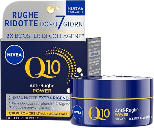 NIVEA Q10 Anti-Rughe Power Crema Viso Notte Extra Rigenerante 50ml
