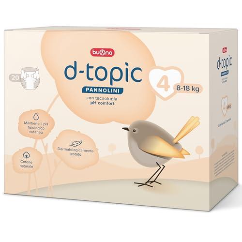 Pannolino D-Topic Taglia 4 (7-18 kg)