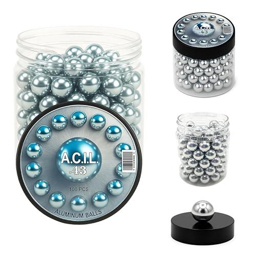 Pallini in Alluminio Calibro .43 per Autodifesa e Allenamento