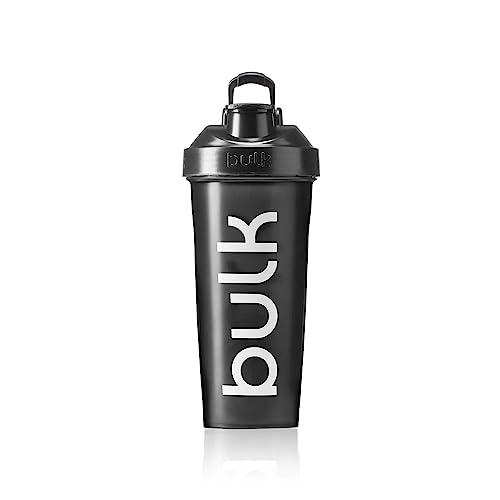 Bulk XL Iconic Shaker Bottle, Nero Canna di Fucile, 1 Litro