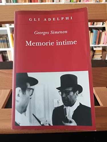 Memorie intime, seguite dal libro di Marie-Jo