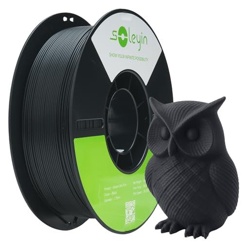 Filamento PLA Ultra Veloce SOLEYIN 1.75mm Nero - 1kg