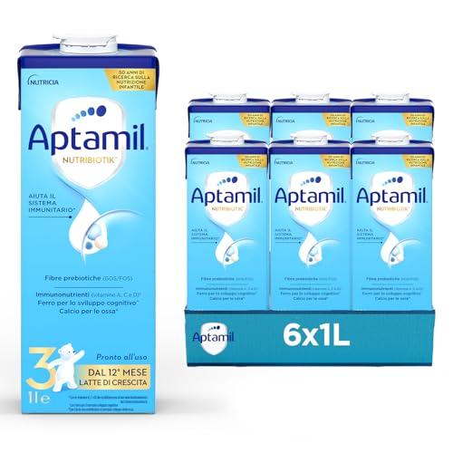 Aptamil 3 Latte di Crescita Liquido - 6 Litri