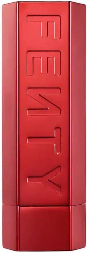 Fenty Beauty Icon Refillable Lipstick - Rossetto Ricaricabile Semi-Opaco Color Carne Metallizzata