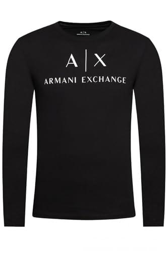 Armani Exchange T-Shirt Uomo Girocollo Logo Frontale - 8NZTCH Z8H4Z